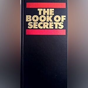 The Book of Secrets Hardcover, great condition